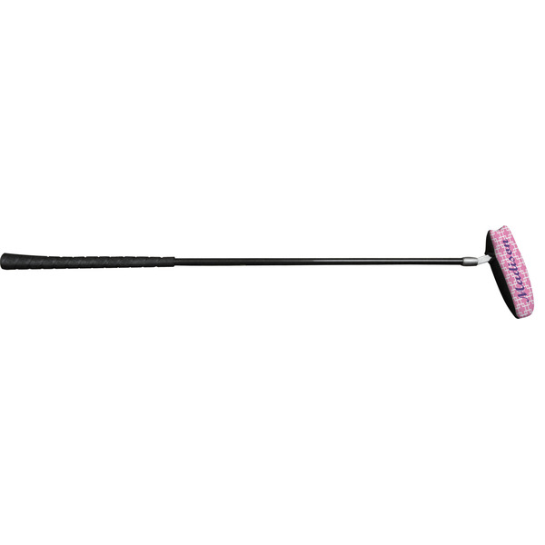 Linked Squares Putter Cover (In Use)