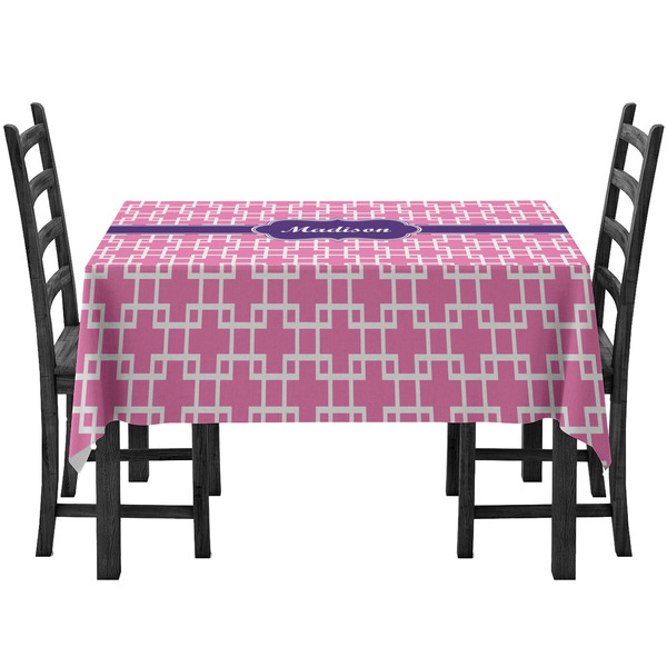Custom Linked Squares Tablecloth (Personalized)