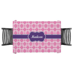 Linked Squares Tablecloth - 58"x58" (Personalized)