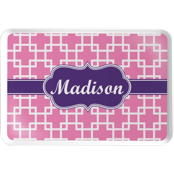 Custom Linked Squares Serving Tray (Personalized)