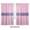 Linked Squares Sheer Curtains