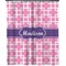 Linked Squares Extra Long Shower Curtain - 70"x84" (Personalized)