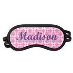 Linked Squares Sleeping Eye Mask (Personalized)