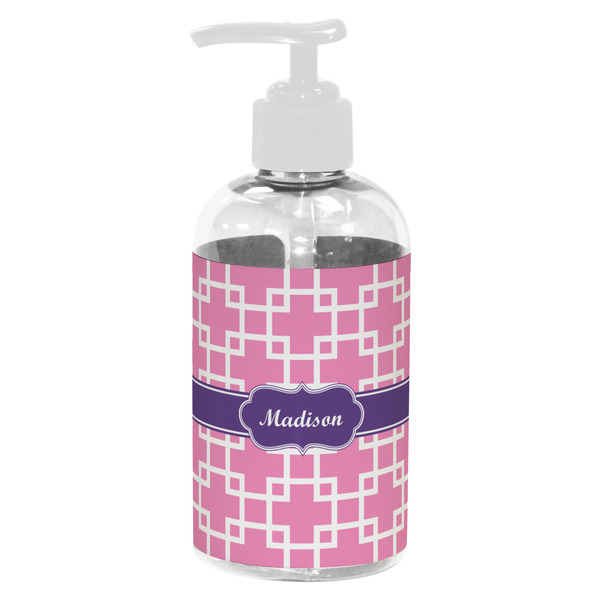 Linked Squares Small Liquid Dispenser (8 oz) - White