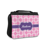 Linked Squares Toiletry Bag - Small (Personalized)