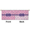 Linked Squares Small Zipper Pouch Approval (Front and Back)