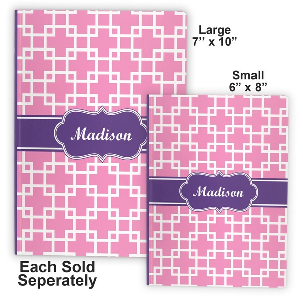 Linked Squares Soft Cover Journal - Compare