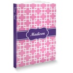 Linked Squares Softbound Notebook (Personalized)