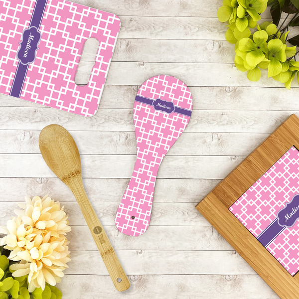 Linked Squares Spoon Rest Trivet - LIFESTYLE