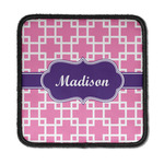 Linked Squares Iron On Square Patch w/ Name or Text