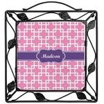 Linked Squares Square Trivet (Personalized)