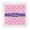 Linked Squares Standard Decorative Napkins (Personalized)