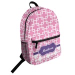 Linked Squares Student Backpack (Personalized)