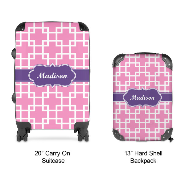 Linked Squares Suitcase Set 4 - APPROVAL
