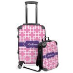 Linked Squares Kids 2-Piece Luggage Set - Suitcase & Backpack (Personalized)
