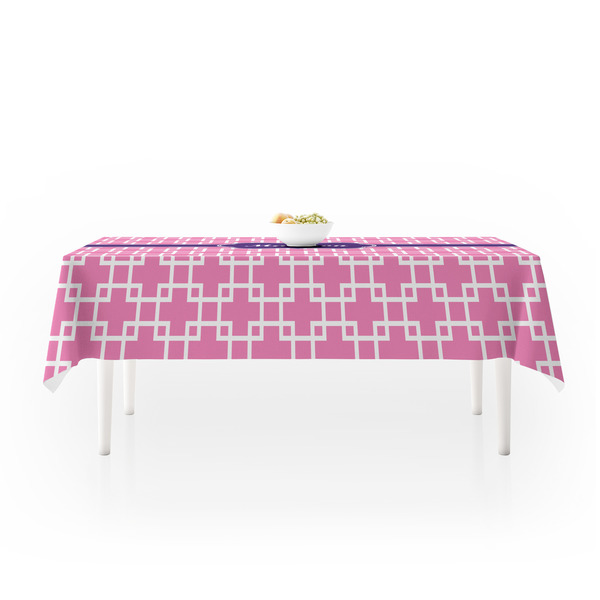 Linked Squares Tablecloths (58"x102") - MAIN