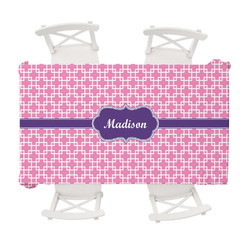 Linked Squares Tablecloth - 58"x102" (Personalized)