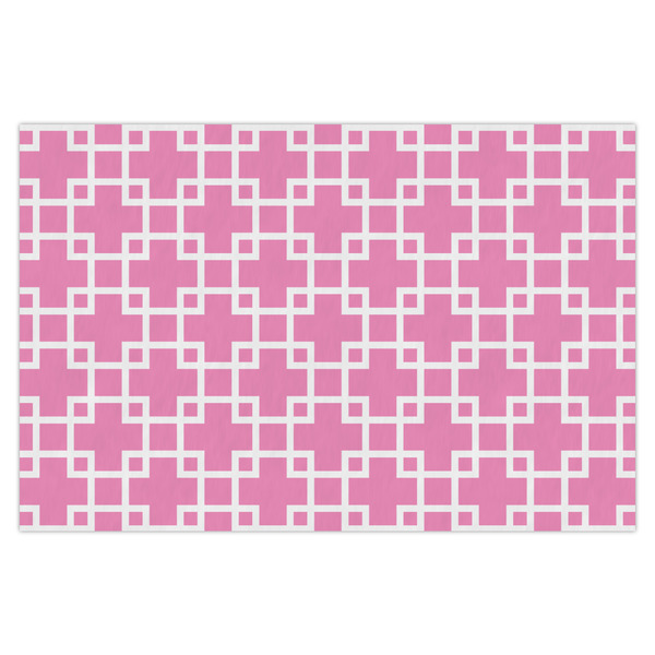 Custom Linked Squares X-Large Tissue Papers Sheets - Heavyweight