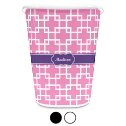 Linked Squares Waste Basket (Personalized)
