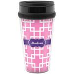 Linked Squares Acrylic Travel Mug without Handle (Personalized)