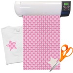Linked Squares Heat Transfer Vinyl Sheet (12"x18")