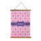Linked Squares Wall Hanging Tapestry (Personalized)