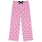 Linked Squares Womens Pajama Pants - S