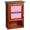 Linked Squares Wooden Cabinet Decal (Medium)