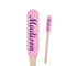 Linked Squares Paddle Wooden Food Picks (Personalized)