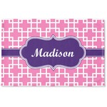 Linked Squares Woven Mat (Personalized)