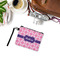 Linked Squares Wristlet ID Cases - LIFESTYLE