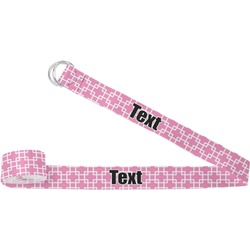 Linked Squares Yoga Strap (Personalized)