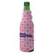 Linked Squares Zipper Bottle Cooler - ANGLE (bottle)