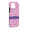 Linked Squares iPhone 13 Pro Max Tough Case - Angle