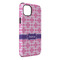 Linked Squares iPhone Case - Rubber Lined - iPhone 14 Pro Max (Personalized)