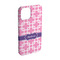 Linked Squares iPhone 15 Case - Angle