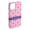 Linked Squares iPhone 15 Plus Case - Angle