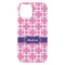 Linked Squares iPhone 15 Pro Max Case - Back