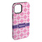 Linked Squares iPhone 15 Pro Max Tough Case - Angle