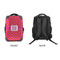 Pink & Orange Chevron 15" Backpack - APPROVAL