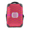 Pink & Orange Chevron 15" Backpack - FRONT