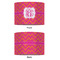 Pink & Orange Chevron 16" Drum Lampshade - APPROVAL (Fabric)