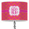 Pink & Orange Chevron Drum Lamp Shade (Personalized)
