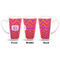 Pink & Orange Chevron 16 Oz Latte Mug - Approval