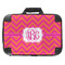 Pink & Orange Chevron Hard Shell Briefcase - 18" (Personalized)