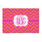 Pink & Orange Chevron Patio Rug (Personalized)