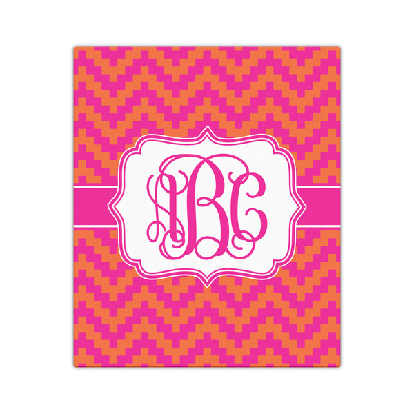 Pink & Orange Chevron 20x24 - Canvas Print - Front View