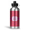 Pink & Orange Chevron Aluminum Water Bottle