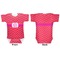Pink & Orange Chevron Baby Bodysuit Approval