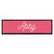 Pink & Orange Chevron Bar Mat (Personalized)